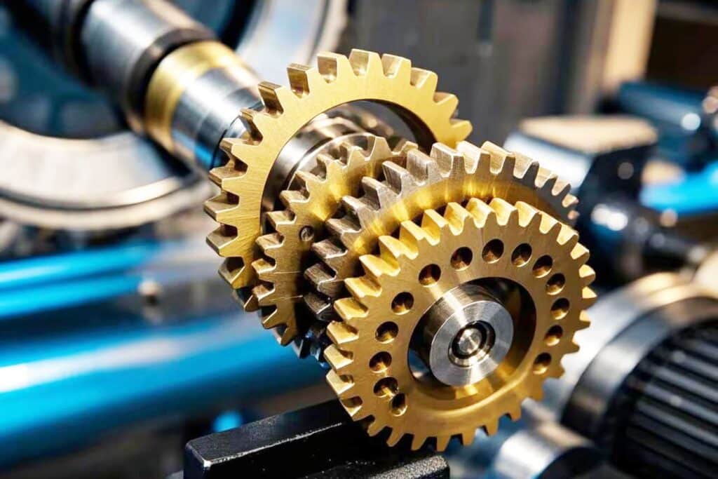 swiss machining gears